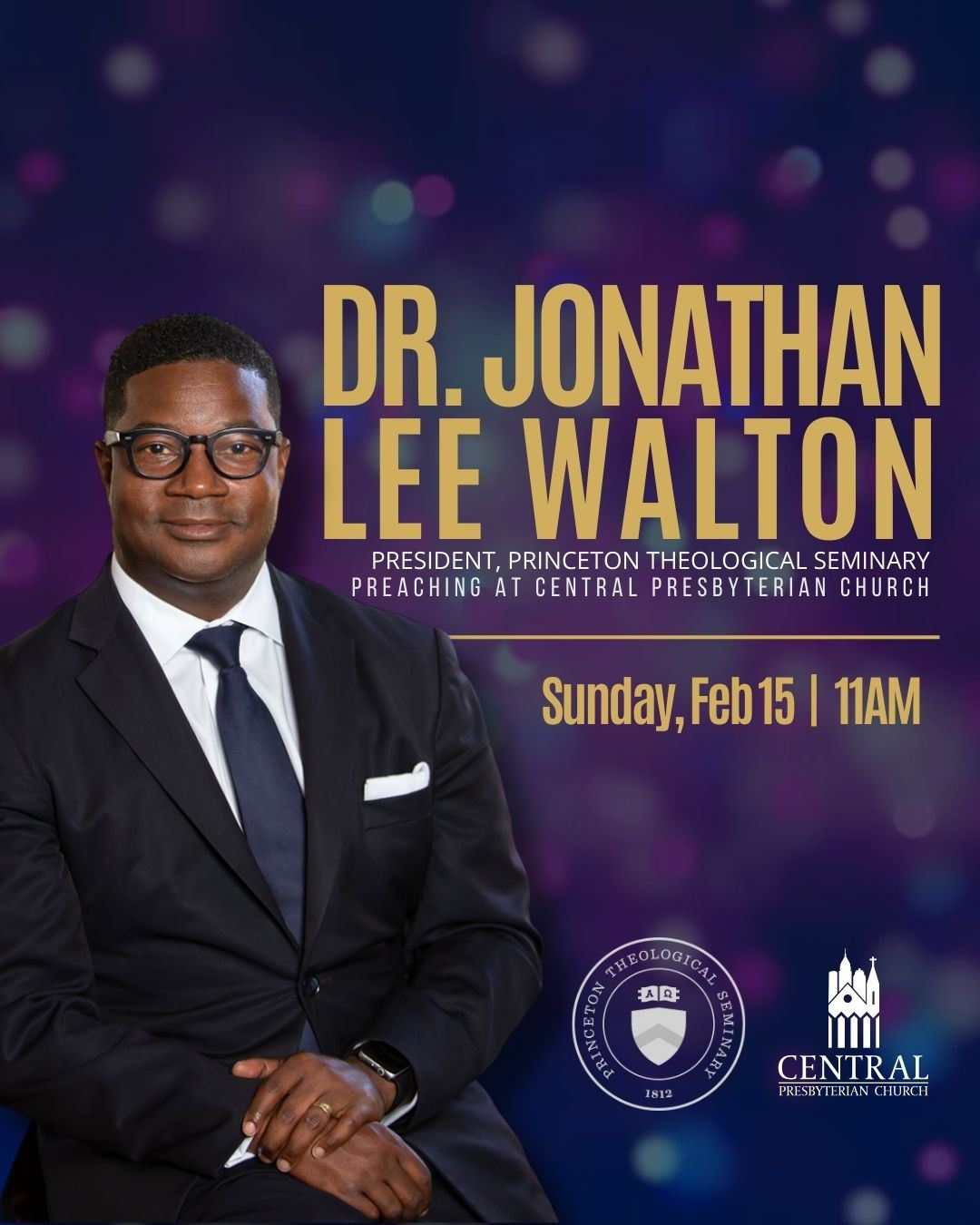 Guest Preacher – Dr. Jonathan Lee Walton