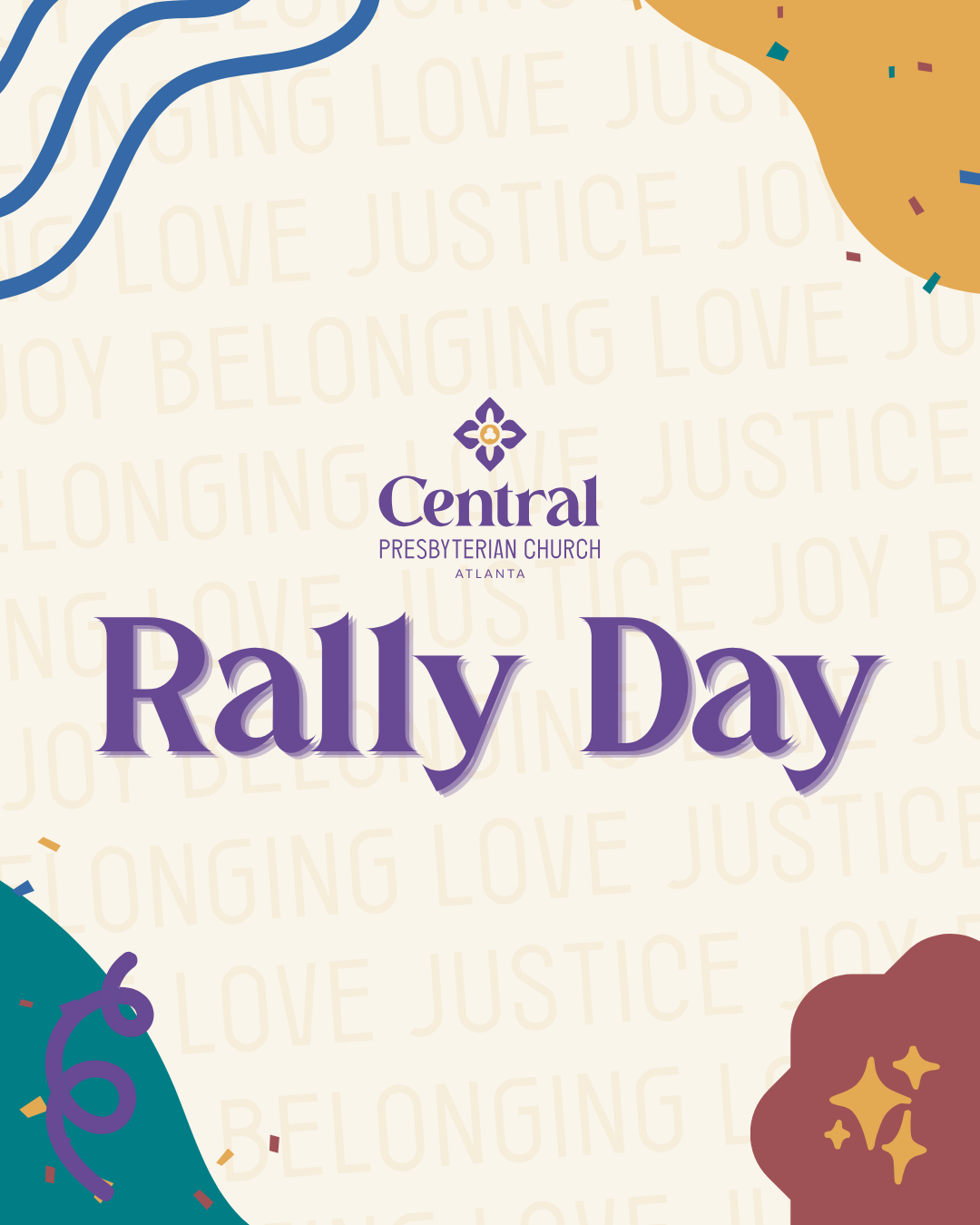 Rally Sunday – Get Connected!